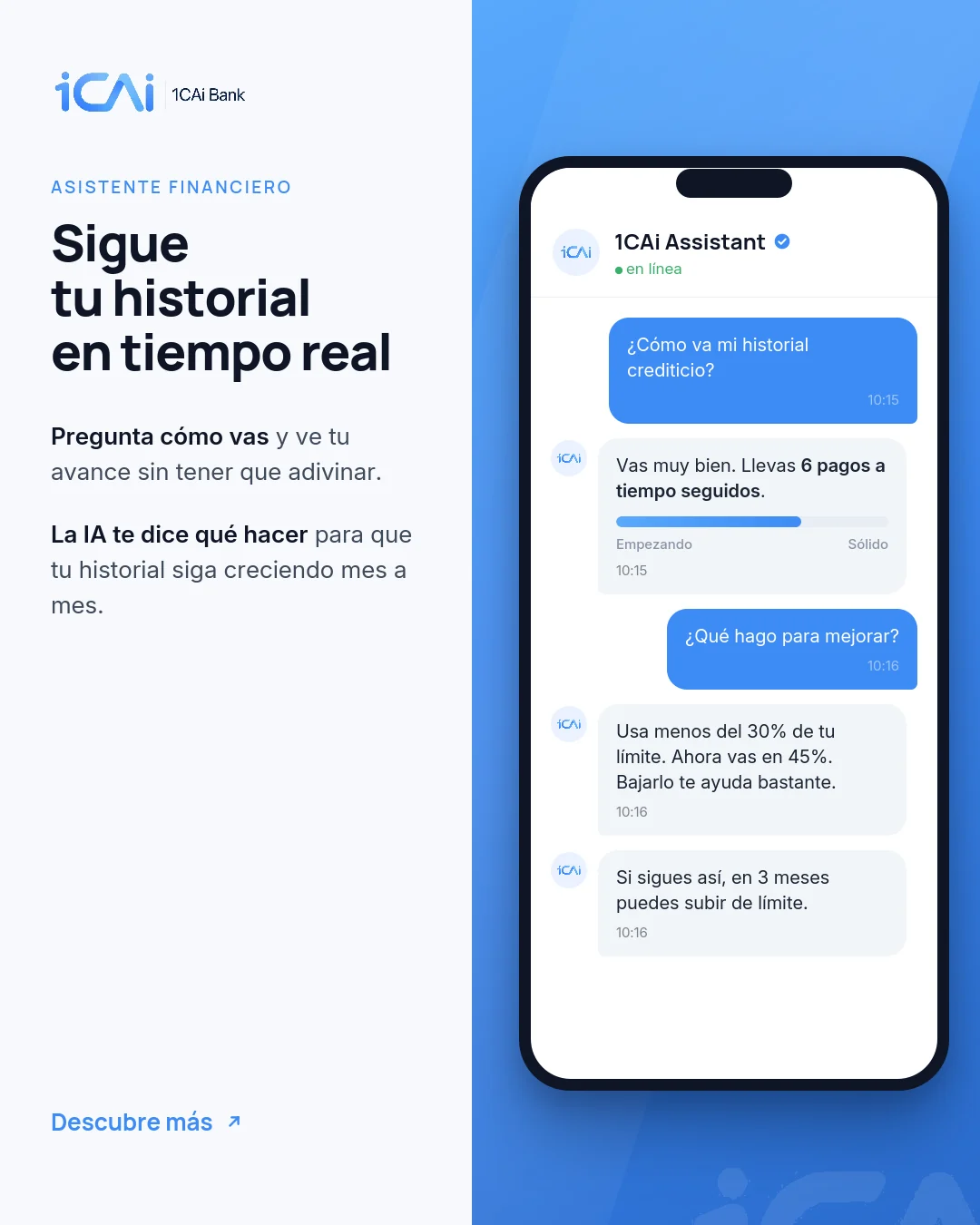 Sigue tu historial en tiempo real